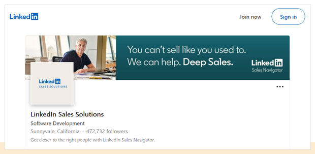 LinkedIn Sales Solutions