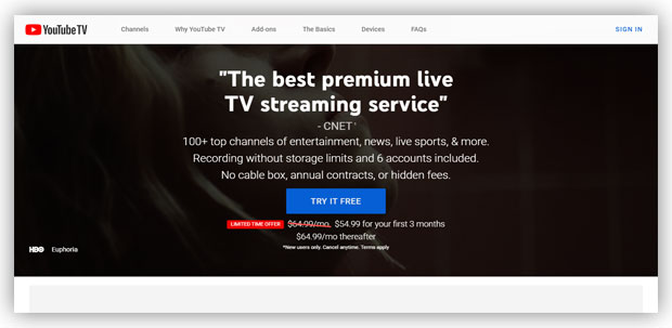 Youtube TV