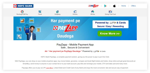 HDFC PayZapp