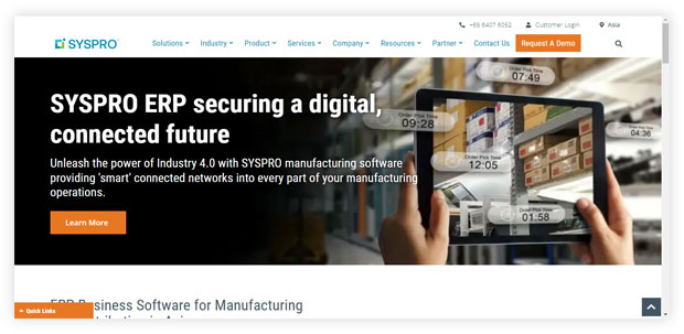 Syspro — Best For Manufacturers and Distributors