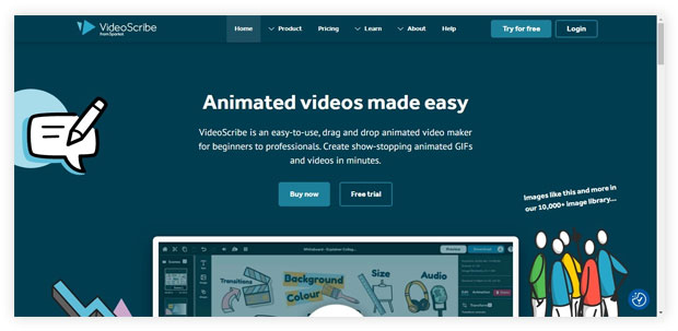 VideoScribe: An Easy-To-Use, Drag & Drop Animated GIF And Video